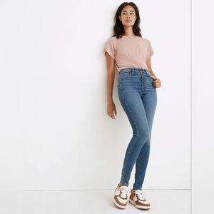 Madewell High Rise Skinny Jeans